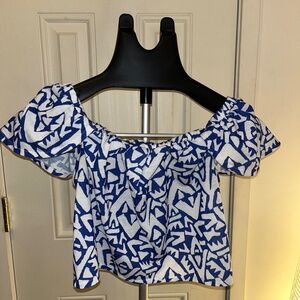 Off Shoulder Zara Asymmetrical Top